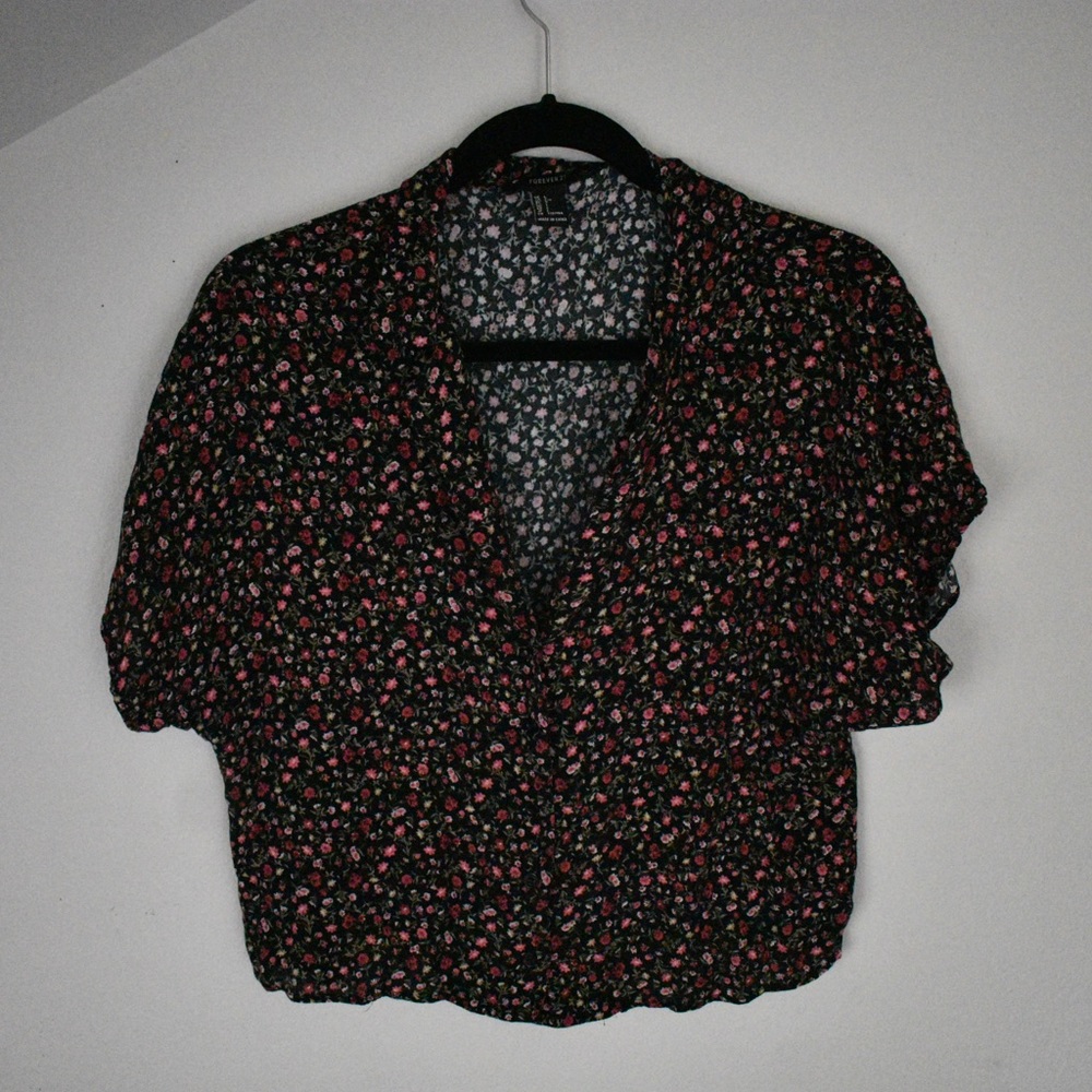 Floral short sleeve